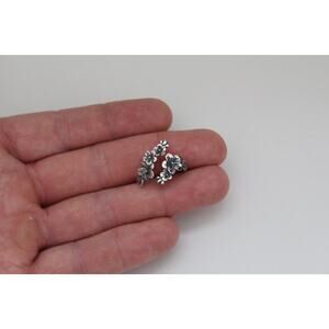 Sterling Silver Adjustable Cherry Ring